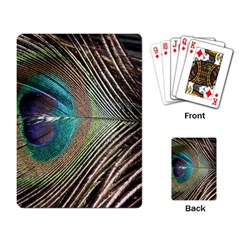 Peacock Playing Cards Single Design (rectangle)