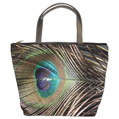 Peacock Bucket Bag by StarvingArtisan