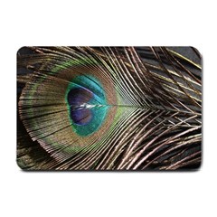 Peacock Small Doormat by StarvingArtisan