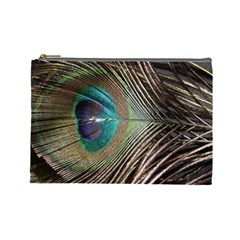 Peacock Cosmetic Bag (large)