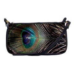 Peacock Shoulder Clutch Bag