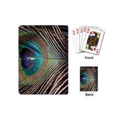 Peacock Playing Cards Single Design (mini) by StarvingArtisan