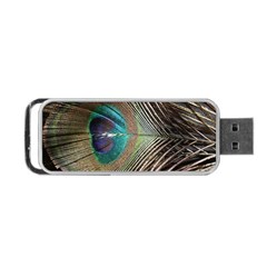 Peacock Portable Usb Flash (one Side) by StarvingArtisan