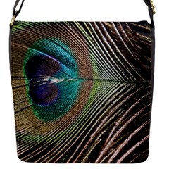 Peacock Flap Closure Messenger Bag (s)