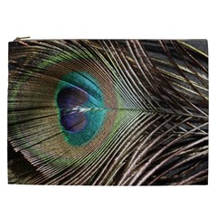 Peacock Cosmetic Bag (xxl)