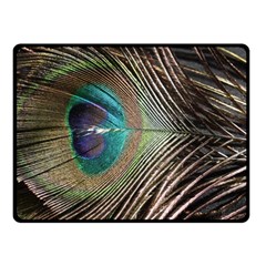 Peacock Fleece Blanket (small) by StarvingArtisan