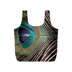 Peacock Full Print Recycle Bag (s) by StarvingArtisan