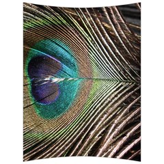 Peacock Back Support Cushion by StarvingArtisan