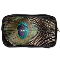 Peacock Toiletries Bag (one Side) by StarvingArtisan