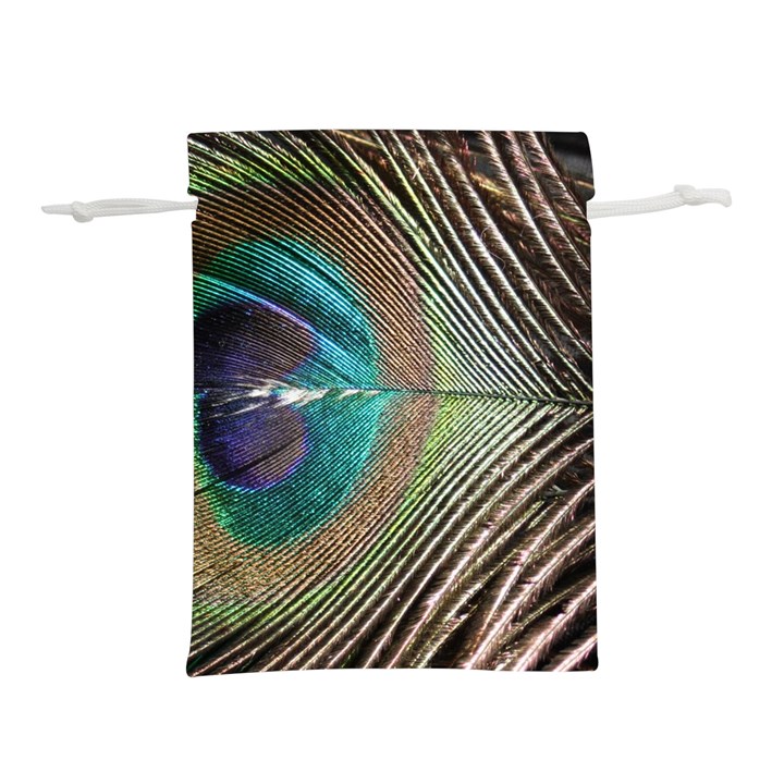 Peacock Lightweight Drawstring Pouch (M)