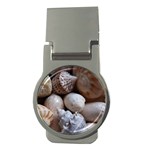 Beautiful Seashells  Money Clips (Round)  Front