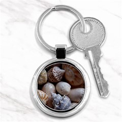 Beautiful Seashells  Key Chain (round) by StarvingArtisan