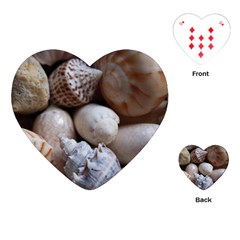 Beautiful Seashells  Playing Cards Single Design (heart) by StarvingArtisan