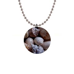 Beautiful Seashells  1  Button Necklace by StarvingArtisan