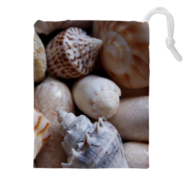 Beautiful Seashells  Drawstring Pouch (4XL)