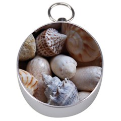 Beautiful Seashells  Silver Compasses by StarvingArtisan