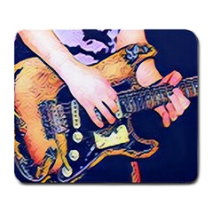 Stevie Ray Guitar  Large Mousepad by StarvingArtisan