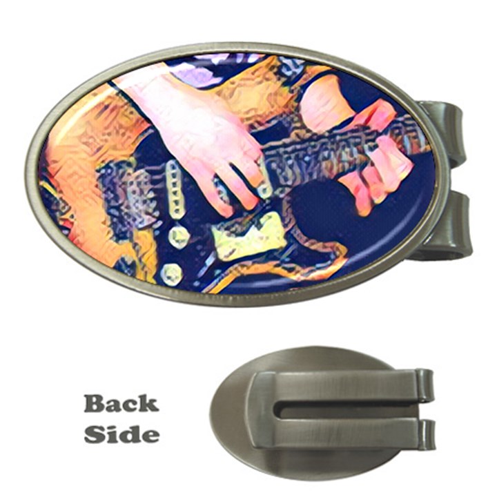 Stevie Ray Guitar  Money Clips (Oval) 