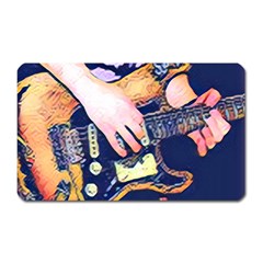 Stevie Ray Guitar  Magnet (rectangular) by StarvingArtisan