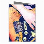 Stevie Ray Guitar  Greeting Cards (Pkg of 8) Right