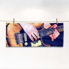 Stevie Ray Guitar  Hand Towel