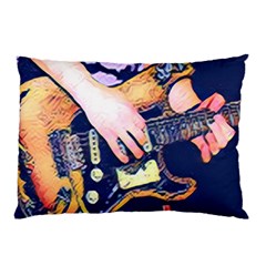 Stevie Ray Guitar  Pillow Case