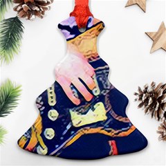 Stevie Ray Guitar  Christmas Tree Ornament (two Sides)