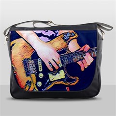 Stevie Ray Guitar  Messenger Bag