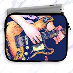 Stevie Ray Guitar  Apple Ipad 2/3/4 Zipper Cases by StarvingArtisan