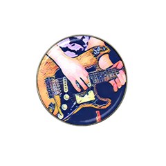 Stevie Ray Guitar  Hat Clip Ball Marker by StarvingArtisan