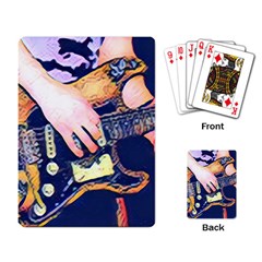 Stevie Ray Guitar  Playing Cards Single Design (rectangle)