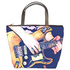 Stevie Ray Guitar  Bucket Bag by StarvingArtisan