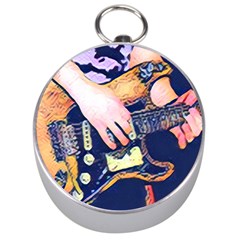 Stevie Ray Guitar  Silver Compasses by StarvingArtisan