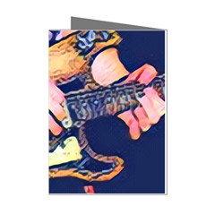 Stevie Ray Guitar  Mini Greeting Cards (pkg Of 8) by StarvingArtisan