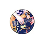 Stevie Ray Guitar  Hat Clip Ball Marker Front