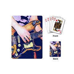 Stevie Ray Guitar  Playing Cards Single Design (mini) by StarvingArtisan