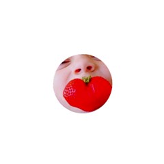 Strawberry Love 1  Mini Magnets by StarvingArtisan