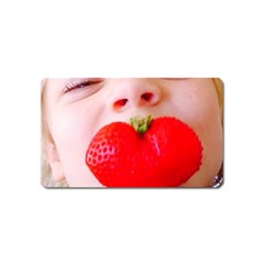 Strawberry Love Magnet (name Card) by StarvingArtisan