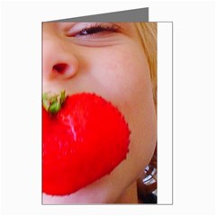 Strawberry Love Greeting Cards (pkg Of 8)