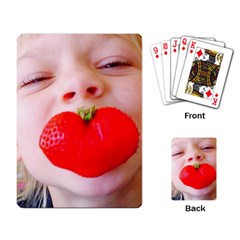 Strawberry Love Playing Cards Single Design (rectangle)