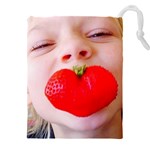 Strawberry Love Drawstring Pouch (4XL) Front