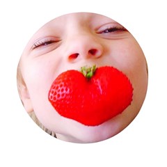 Strawberry Love Mini Round Pill Box (pack Of 3)