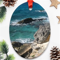 Isla Mujeres Mexico Ornament (oval)