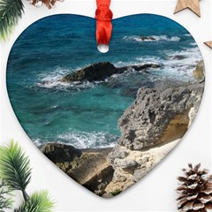 Isla Mujeres Mexico Ornament (heart)