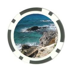 Isla Mujeres Mexico Poker Chip Card Guard (10 Pack) by StarvingArtisan