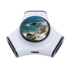 Isla Mujeres Mexico 3-port Usb Hub by StarvingArtisan