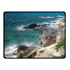 Isla Mujeres Mexico Fleece Blanket (small) by StarvingArtisan