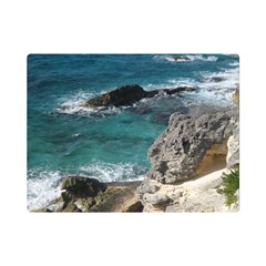 Isla Mujeres Mexico One Side Premium Plush Fleece Blanket (mini)