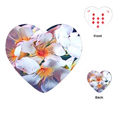 Daisy Painting  Playing Cards Single Design (heart)