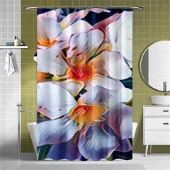 Daisy Painting  Shower Curtain 48  X 72  (small)  by StarvingArtisan